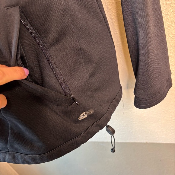 Adidas Women’s Small Clima365 Black White Training Jacket Embroidery on Neck - Picture 3 of 5